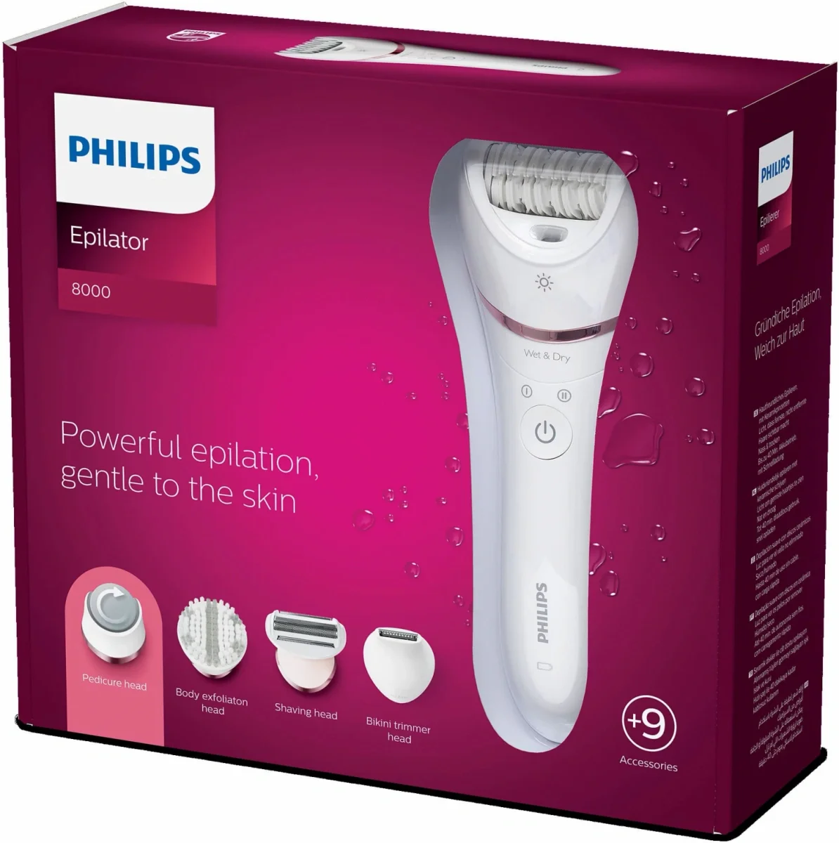 Эпилятор Philips BRE740/11 Series 8000