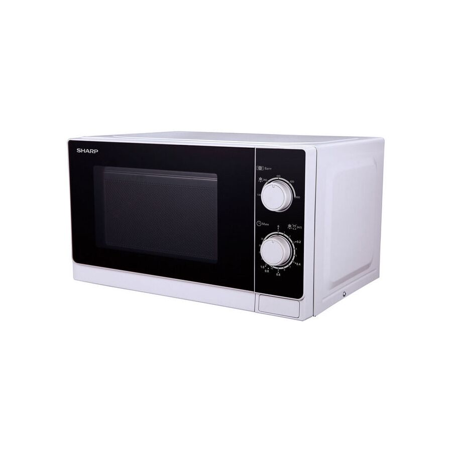 Микроволновая печь Sharp R-2000RW белый/чёрный
