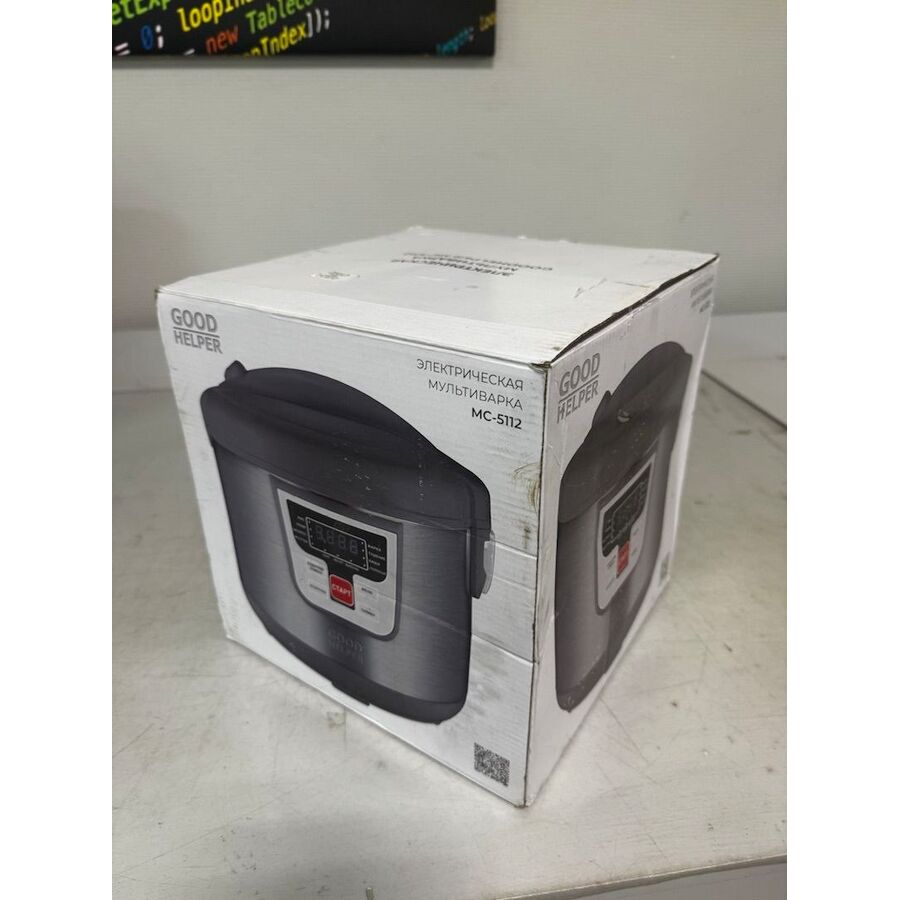 УЦ Мультиварка Goodhelper МС-5112 (плохая упаковка, вмятины и трещина на корпусе)