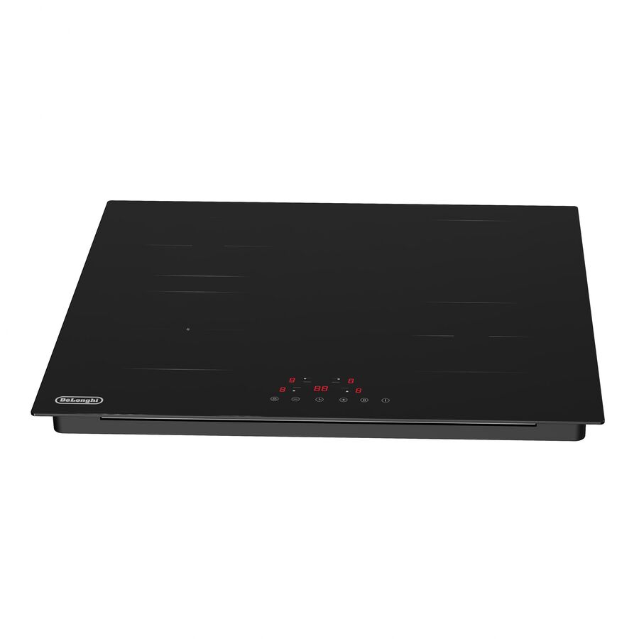 Варочная поверхности Delonghi Bella 1B0P CT индукция, 60см, 4 зоны нагрева, сенсорное управление черное стекло
