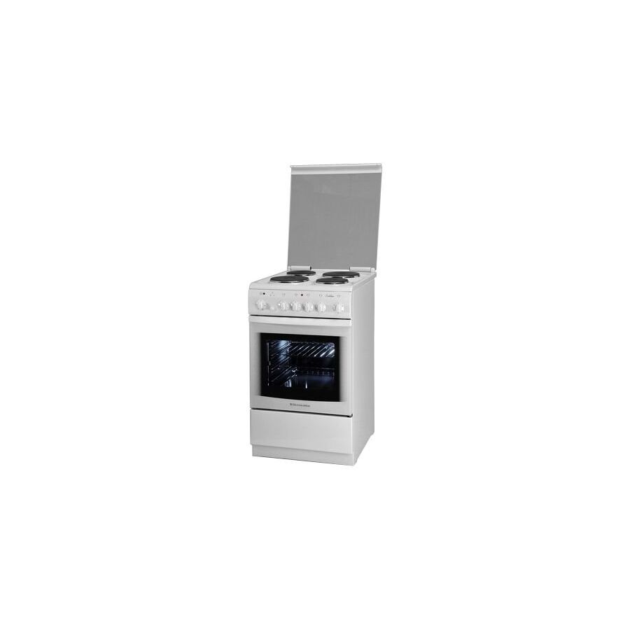 Плита De Luxe 506004.03Э КР белый эмаль