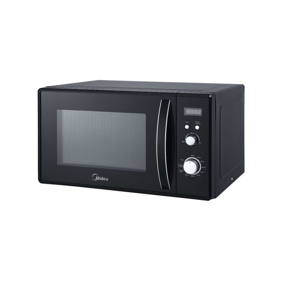 Микроволновая печь Midea AM823AM9-B дисплей, 23л, черный