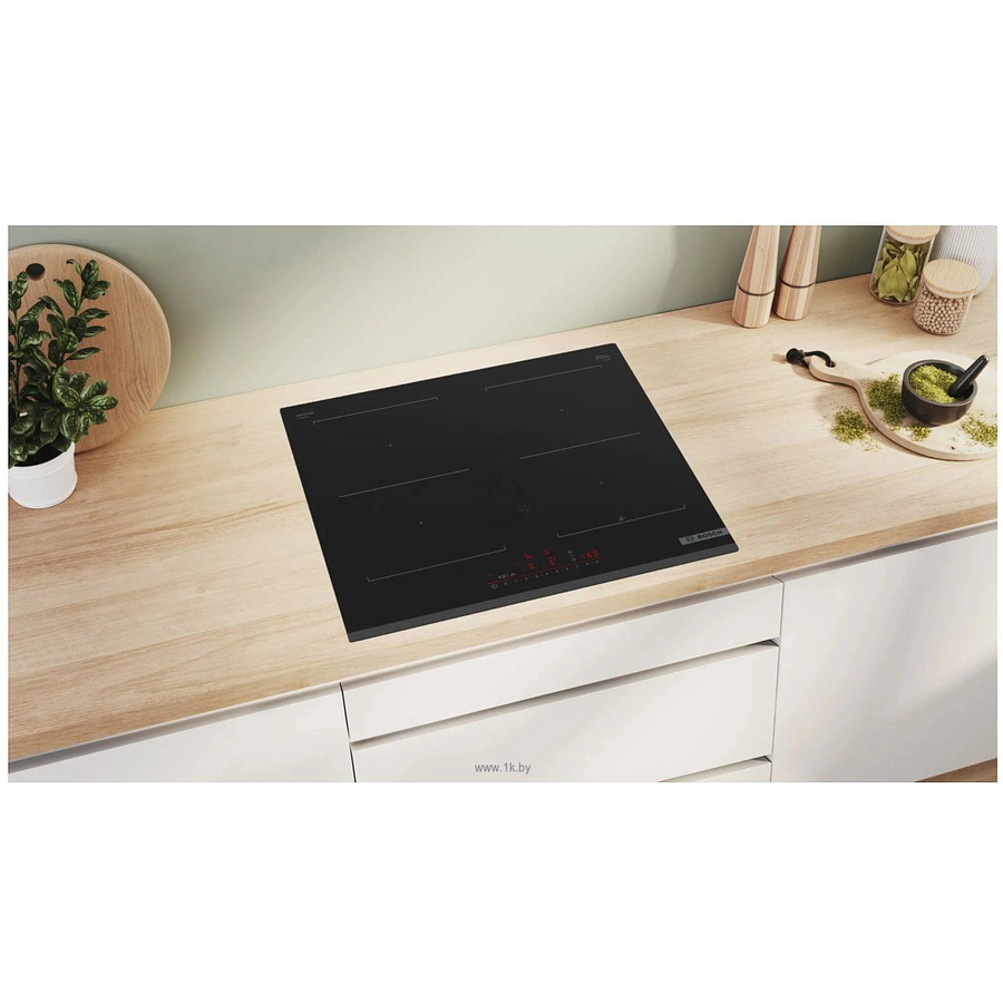 Индукционная варочная поверхность Bosch PVQ631HC1E черный