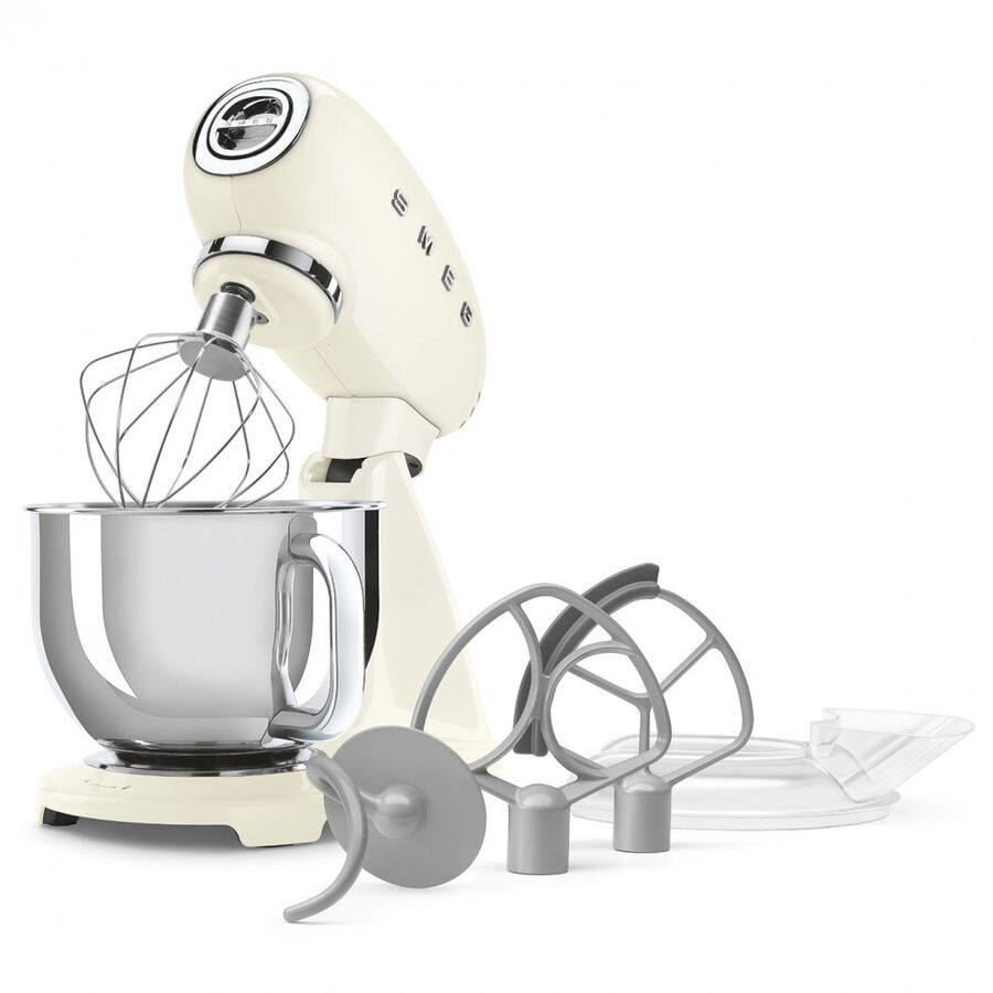 Планетарный миксер SMEG SMF05CREU кремовый