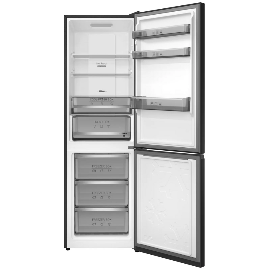 Холодильник отдельностоящий с инвертором MEFERI MFR185BK Total No Frost Combi Ultra
