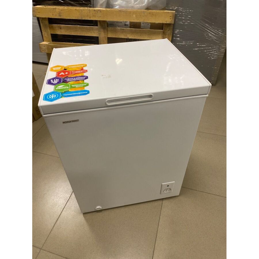 УЦ Морозильный ларь NORDFROST CF 200 (плохая упаковка, бу. нет документации, устранение утечки и заправка)