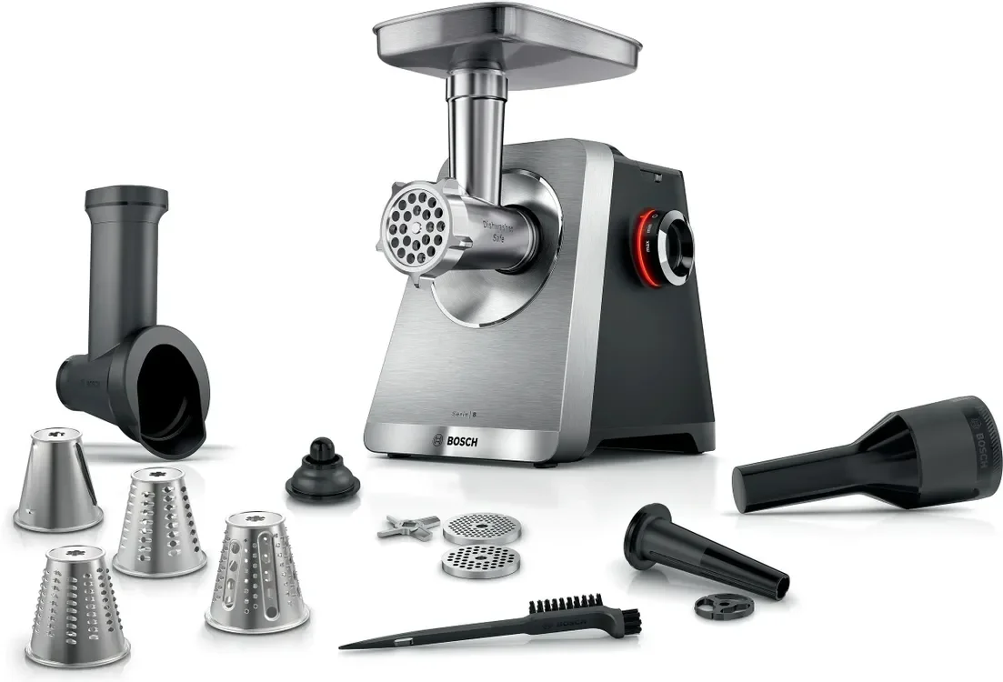 Мясорубка Bosch MFWS840M черный