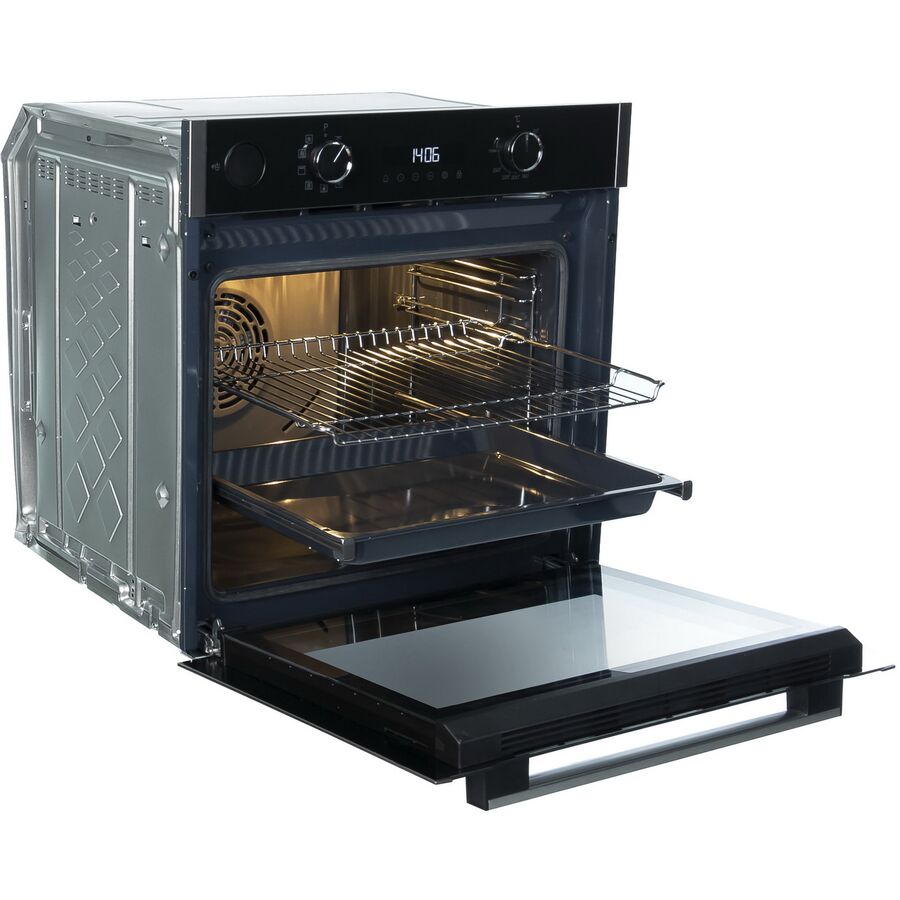 Духовой шкаф Grundig GEBD19300B черный/нерж