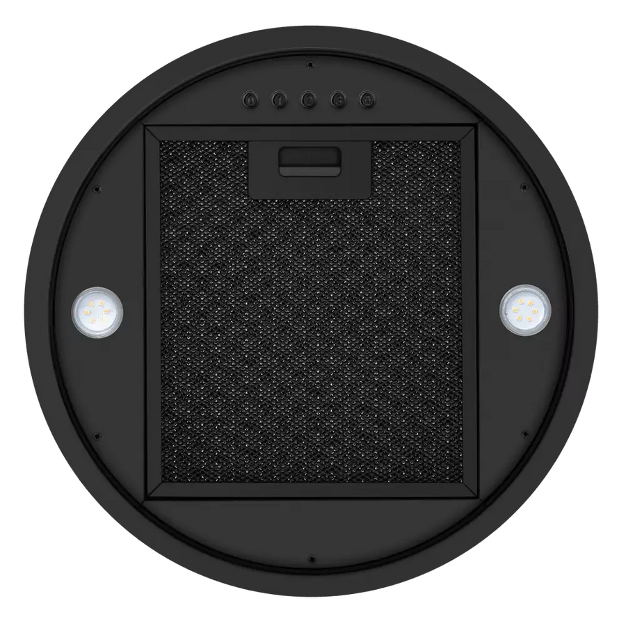 Вытяжка Maunfeld Drum Wall 35 чёрный