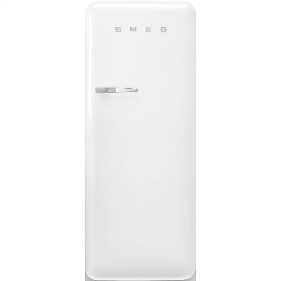 Холодильник SMEG FAB28RWH6 отдельностоящий, стиль 50-х, однокамерный, внутренняя морозильная камера, объем 270л, инверторный компрессор, энергоэффект