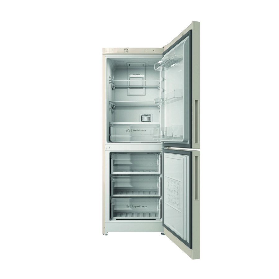 Холодильник Indesit ITR 4160 E 2-хкамерн. бежевый