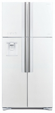 Холодильник Hitachi R-W660PUC7 GPW белое стекло