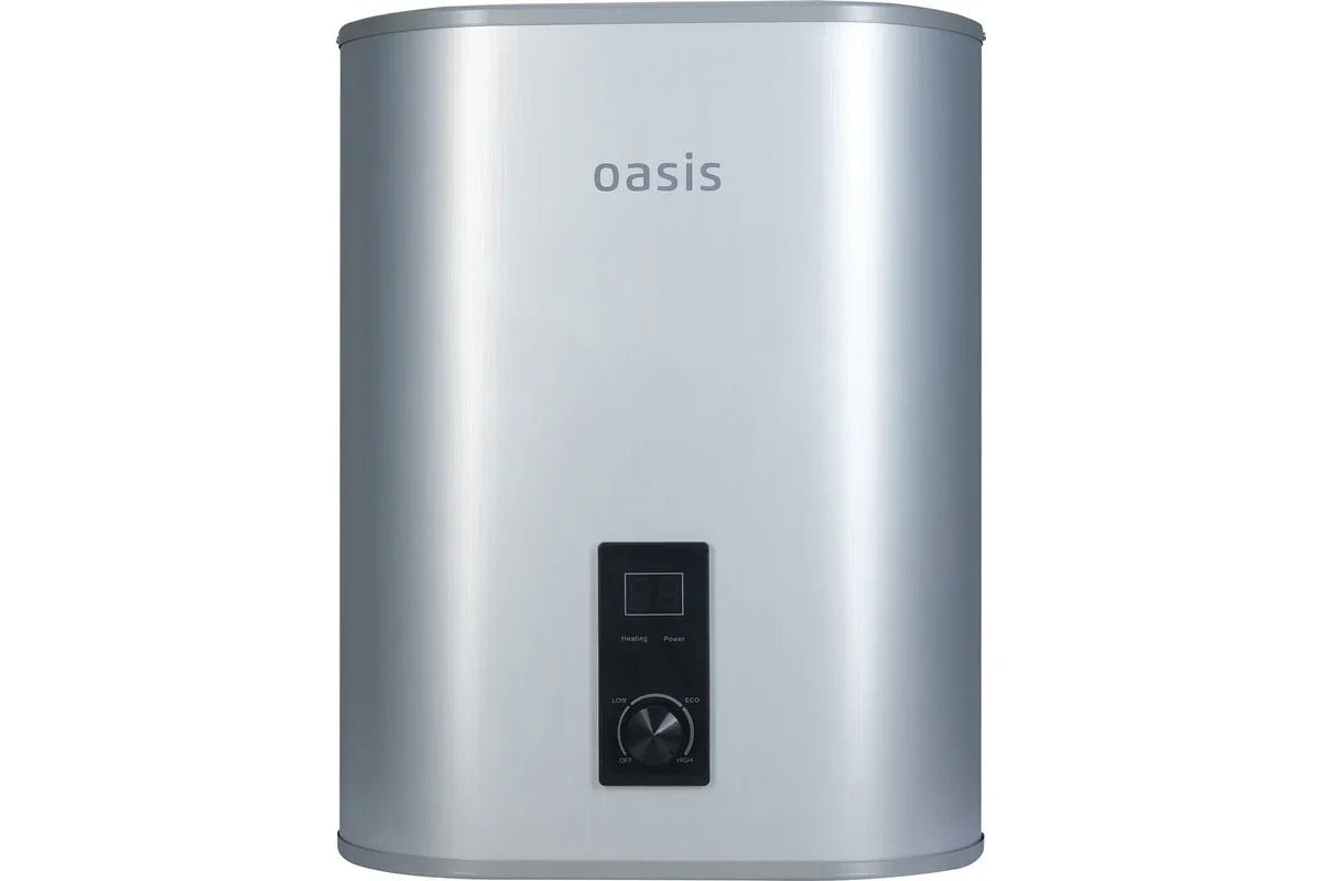 Водонагреватель Oasis 30А 2кВт 30л электрический настенный/серый