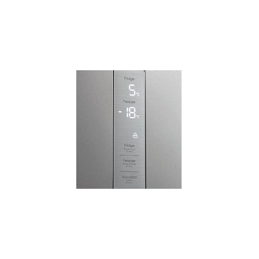 Холодильник Midea MDRB489FGE02OE серебристый