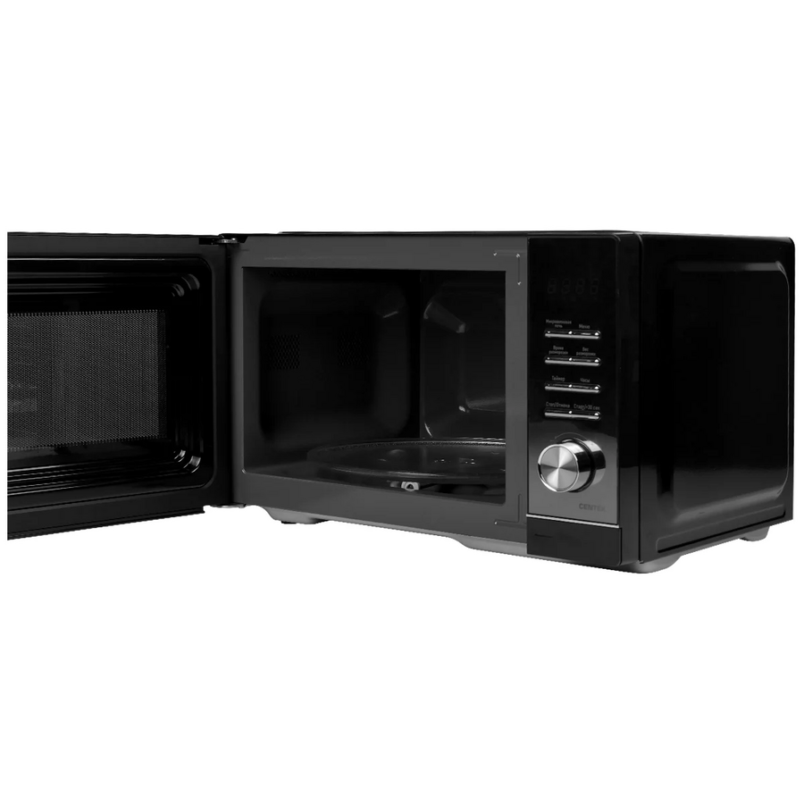 СВЧ Centek СТ- 1564 (Черный) 800W, 23л. LED дисплей. 8 режимов, электронное управление. MultiCOOk+