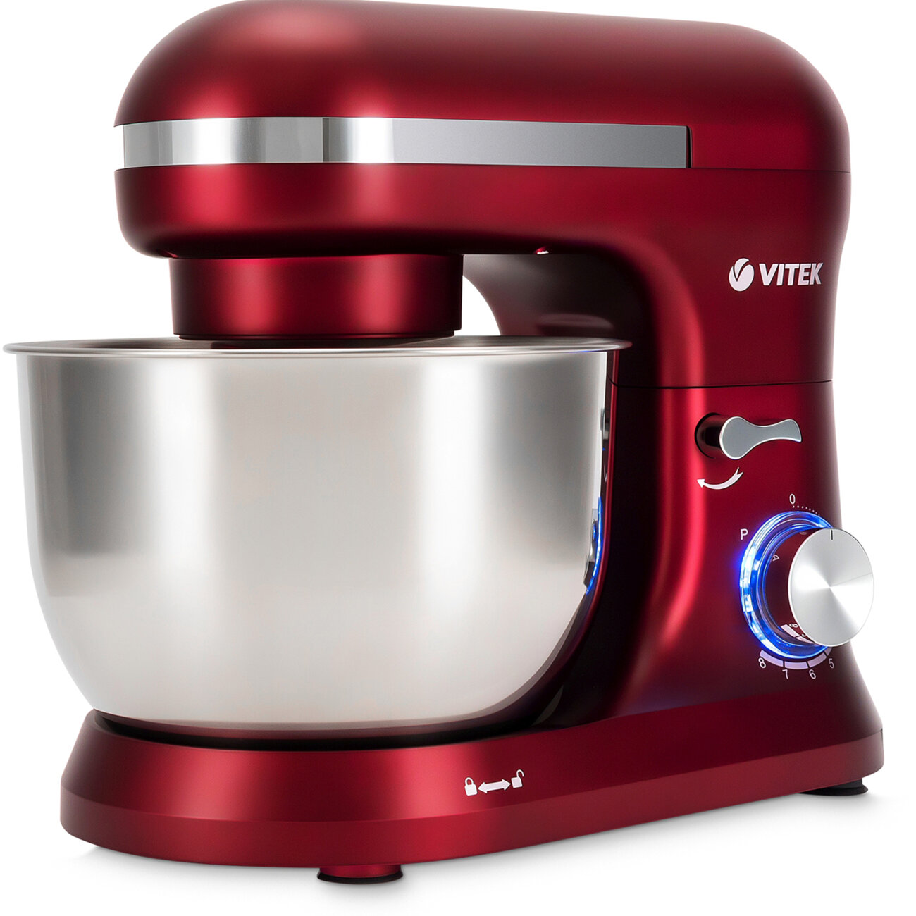 Миксер планетарный Vitek VT-PM0111 вишневый