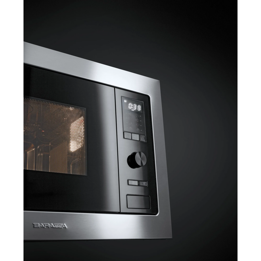 Встраиваемая микроволновая печь Barazza 1MOI satin/black stainless steel