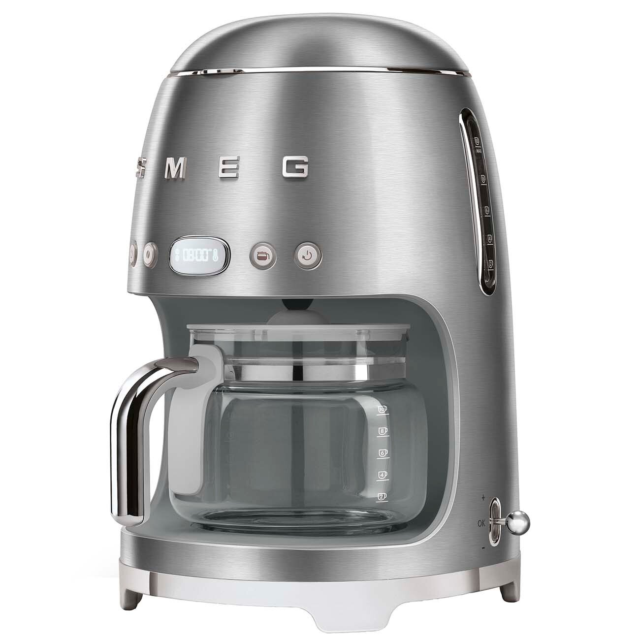 Кофеварка Smeg DCF02SSEU нерж матовая