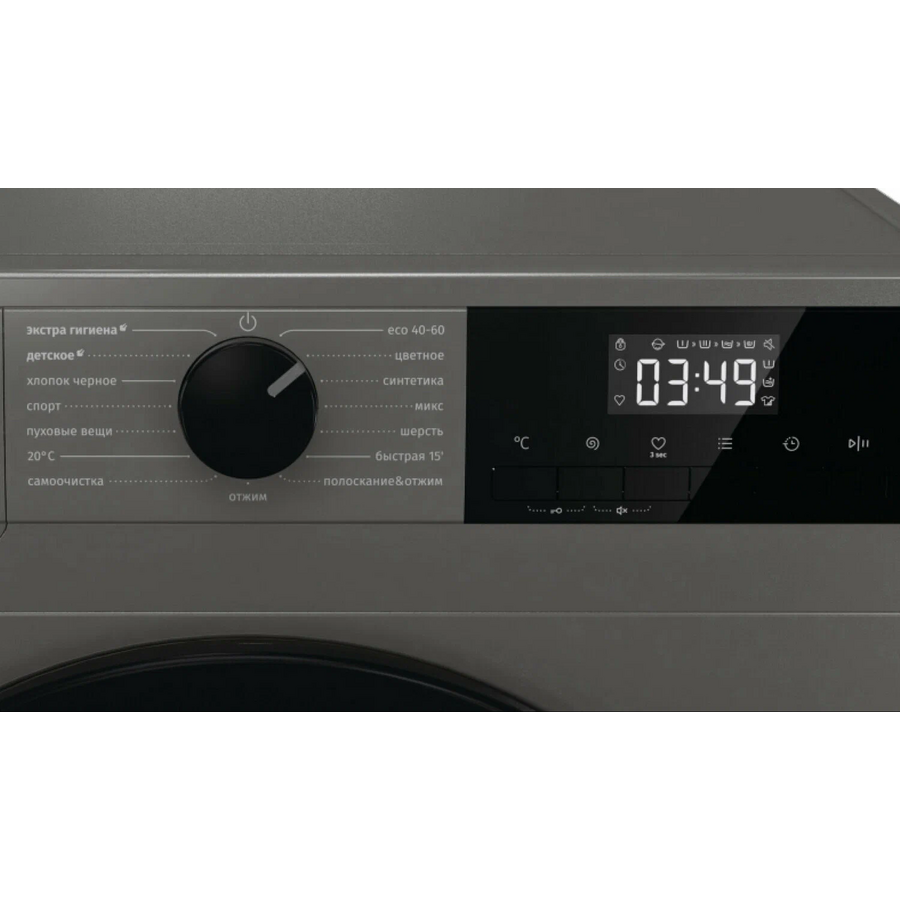Стиральная машина Gorenje WNHPI84AS/AR темно-серый