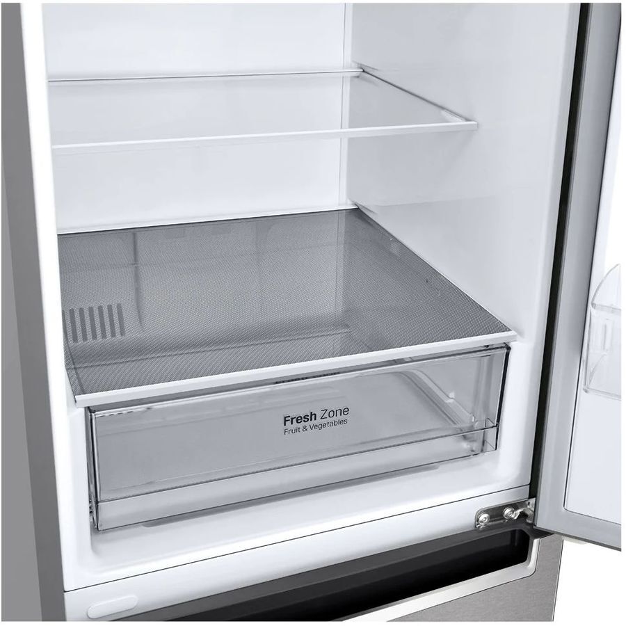 Холодильник LG GA-B509MAWL стальной 203x59.5x68.2см (двухкамерный)