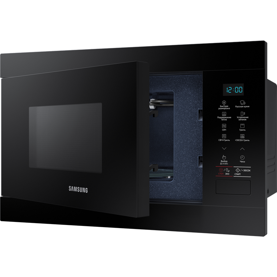 Встраиваемая микроволновая печь Samsung MG22M8054AK/BW