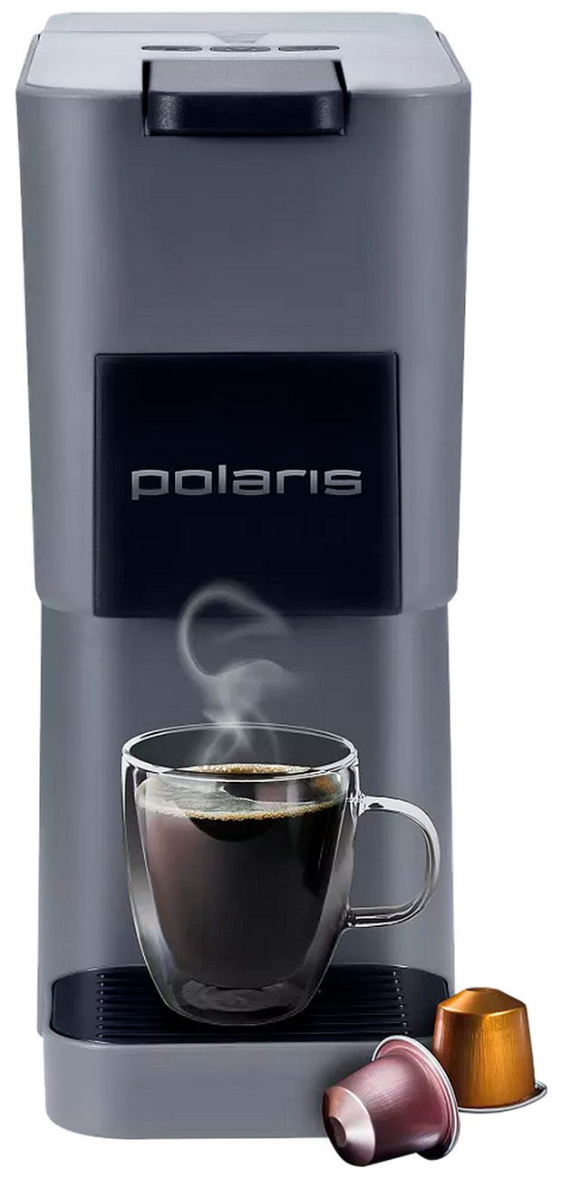 Кофеварка Polaris PCM 2038 графитовый