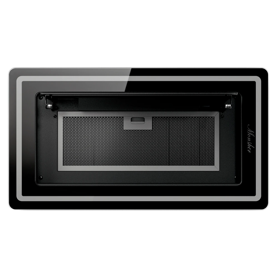 Вытяжка MONSHER Lumia 60 Noir High-Tech, 52см, сенсорное управление, 3 скорости, 345м3/ч, обратный клапан, LED освещение