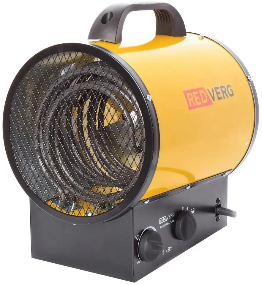 Тепловая пушка REDVERG RD-EHR5A/380 желтый