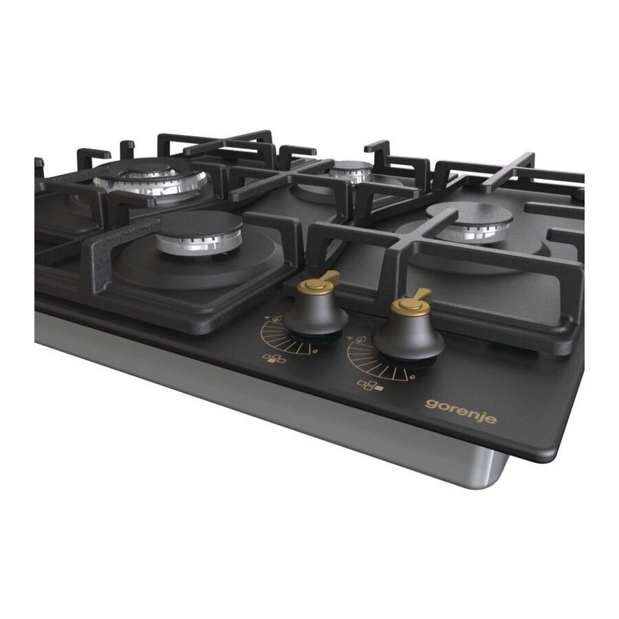 Варочная поверхность Gorenje GW6D42CLB черный