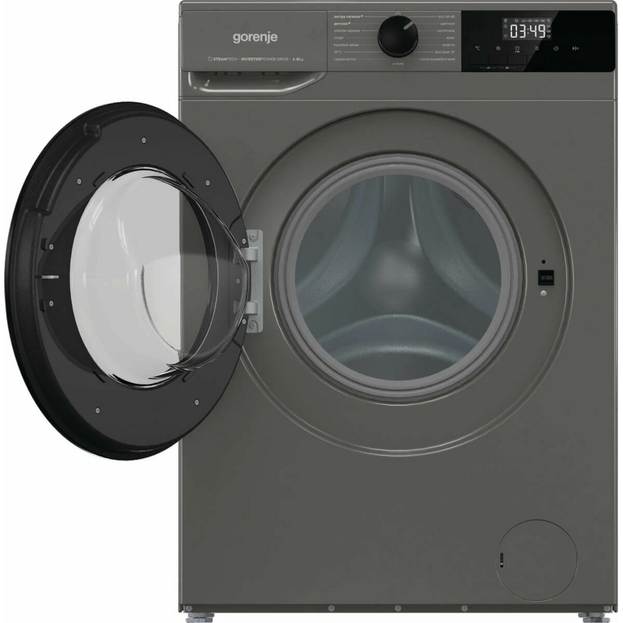 Стиральная машина Gorenje WNHPI84AS/AR темно-серый