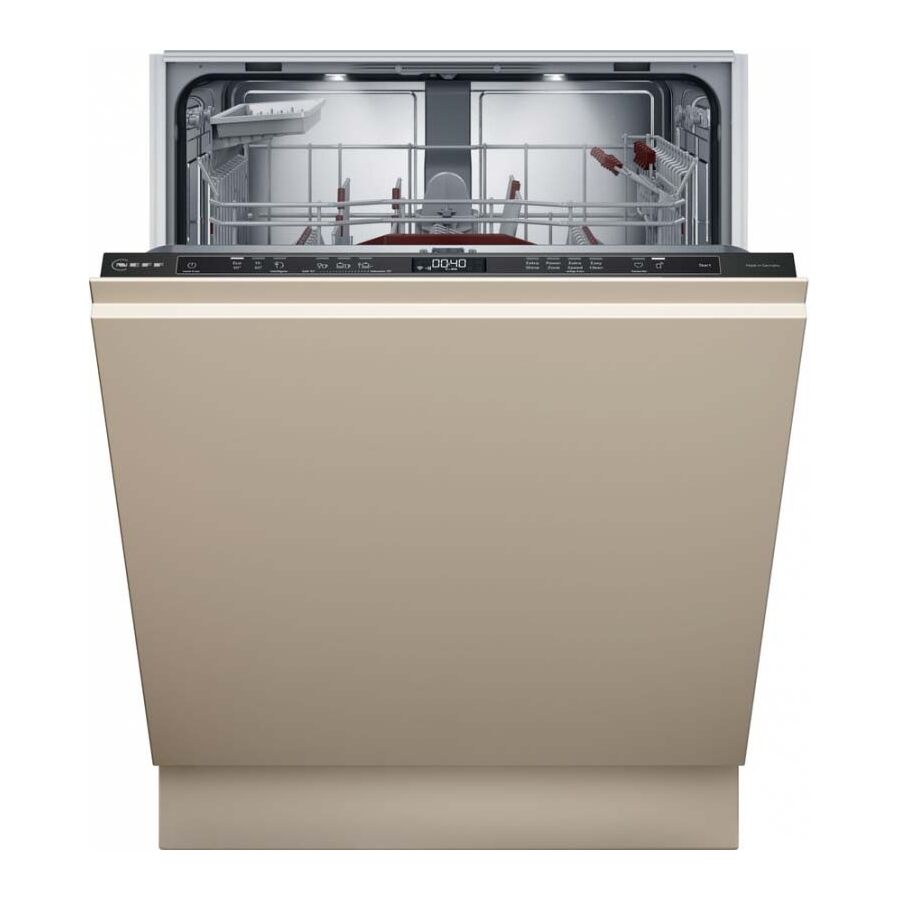 Встраиваемая посудомоечная машина NEFF S157ZB802E 60 см, 13 комплектов, 8 программ, цеолит, IntensiveZone, VarioSpeed Plus, распознавание моющего сред