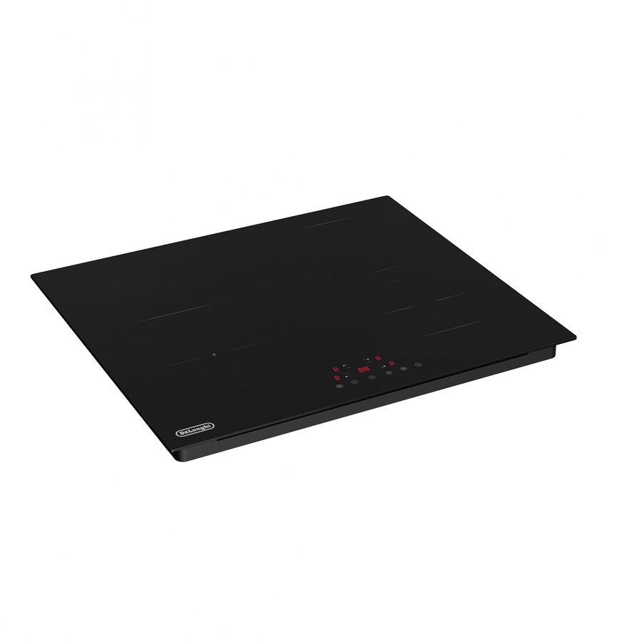 Варочная поверхности Delonghi Bella 1B0P CT индукция, 60см, 4 зоны нагрева, сенсорное управление черное стекло