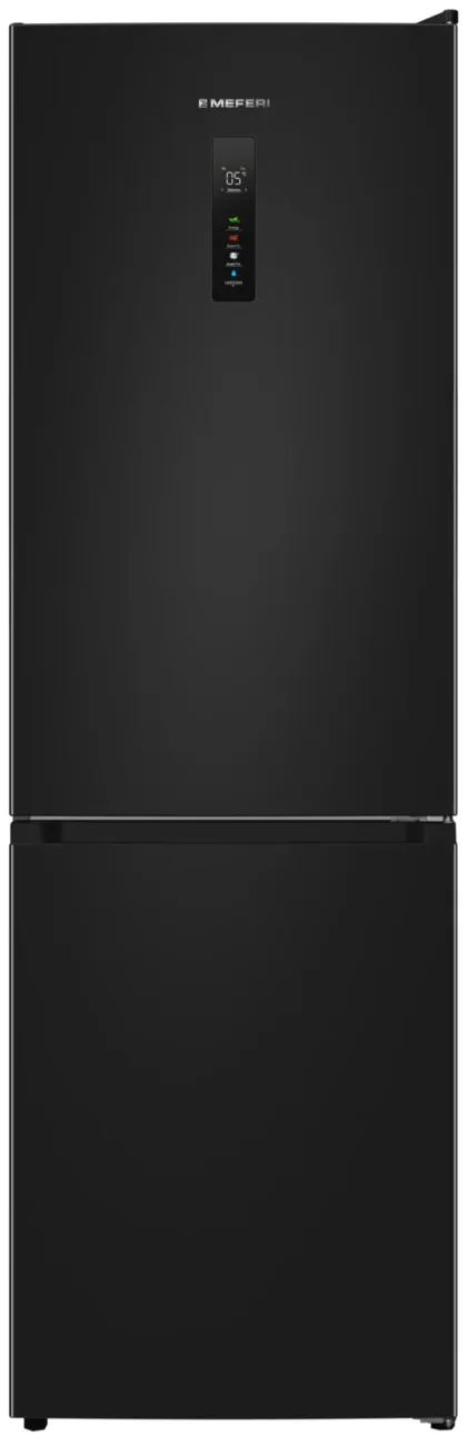 Холодильник MEFERI MFR185BK Total No Frost Combi Ultra