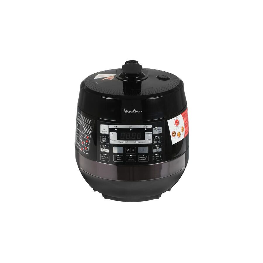 Мультиварка-скороварка Moulinex Quickchef CE430832 5л 1000Вт черный
