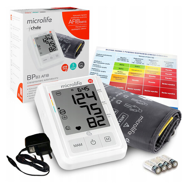 Тонометр автоматический Microlife BP B3 Afib