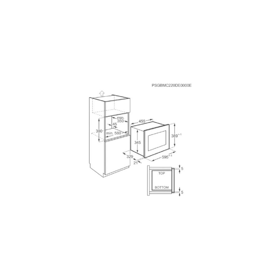 Микроволновая печь встраиваемая Electrolux LMS2203EMK