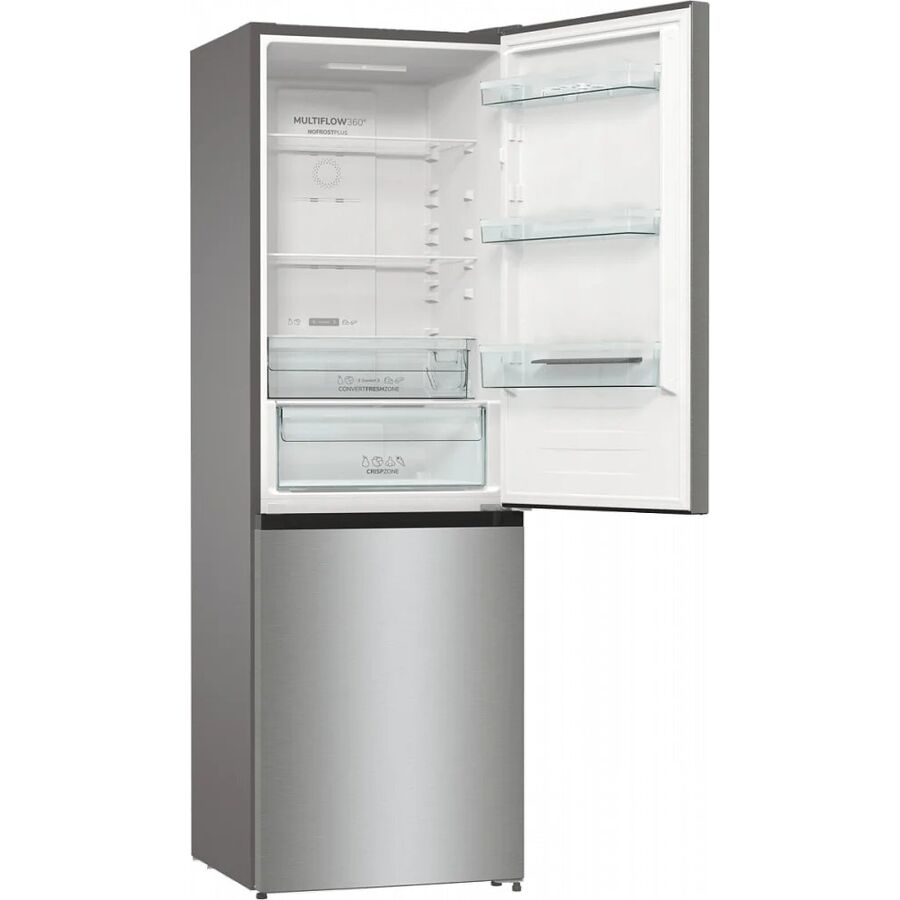 Холодильник Gorenje NRKP61EA2XL4 серебристый металлик