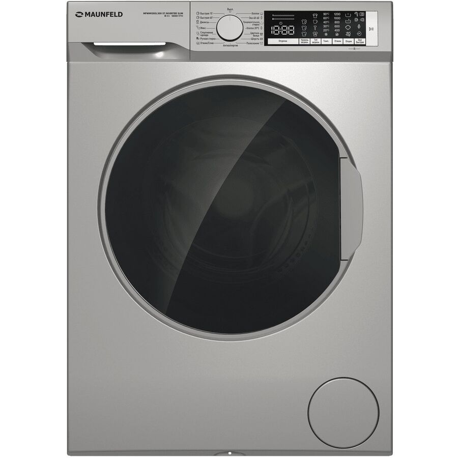 Стиральная машина MAUNFELD MFWM128SL300 ST Inverter slim