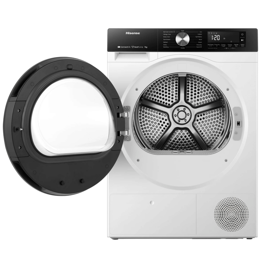 Сушильная машина Hisense DH3S702UWDE белый