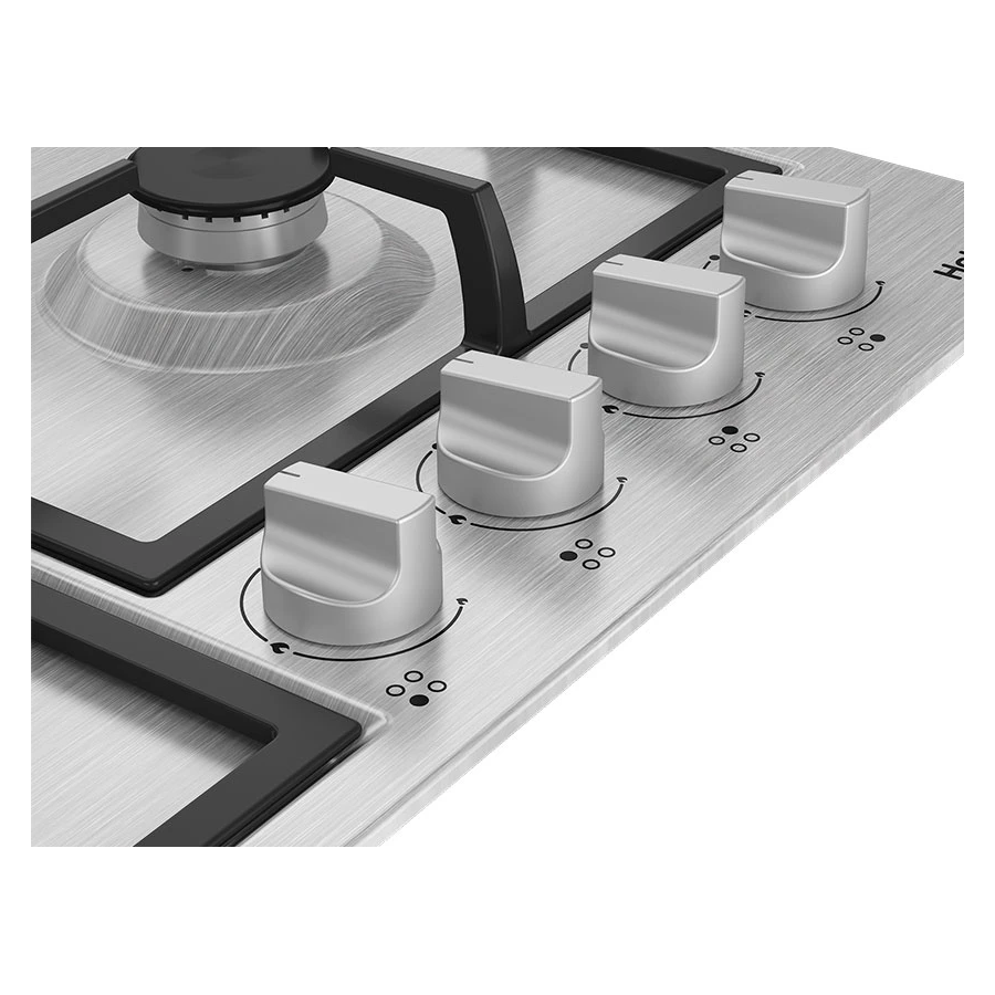 Варочная поверхность HOTPOINT HGMT 642 W IX серебристый независимая
