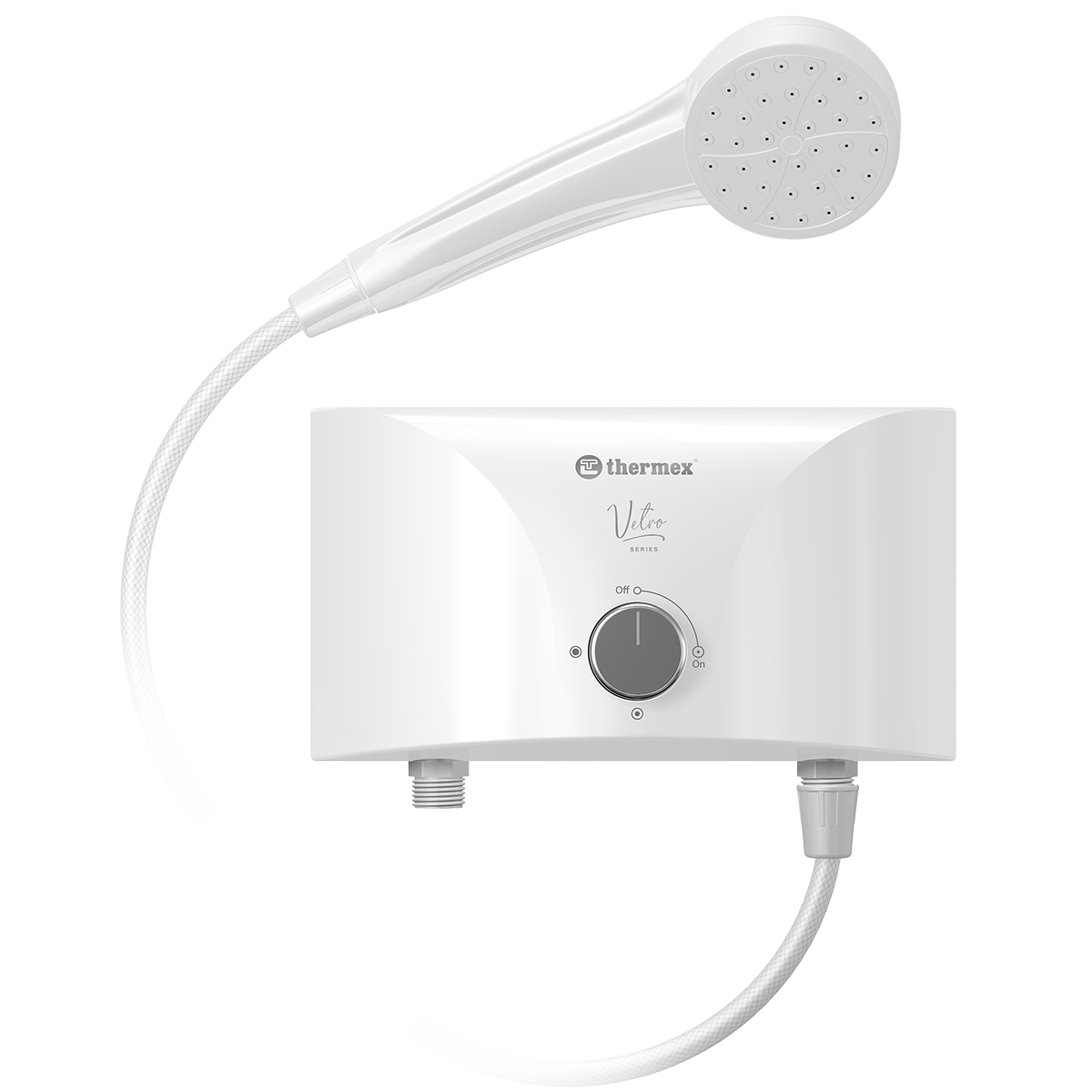 Водонагреватель проточный Thermex Vetro 5500 shower