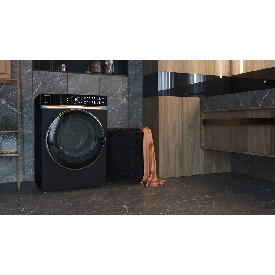 Стиральная машина c сушкой HIBERG i-DDQ10-10714 B