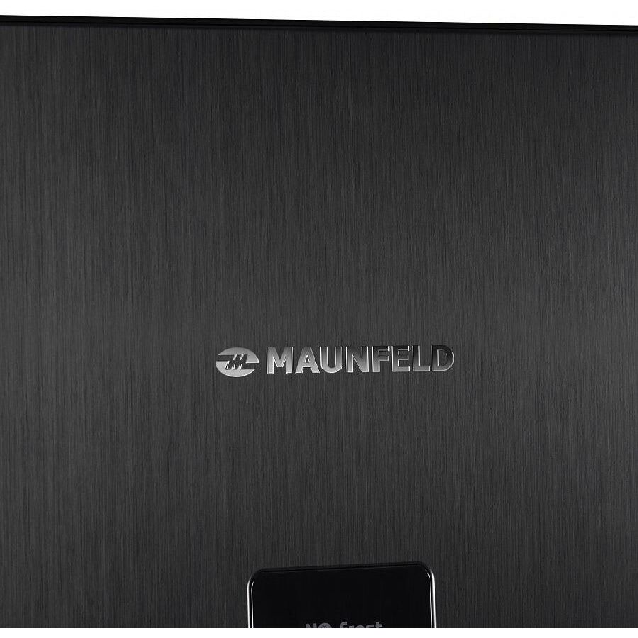 Холодильник Maunfeld MFF1857NFSB черный