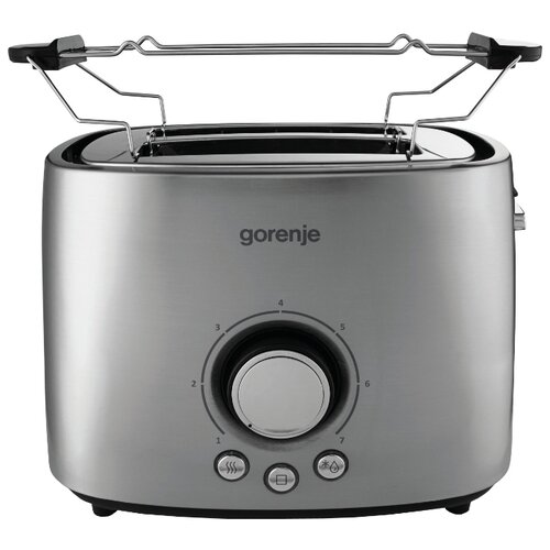 Тостер Gorenje T1000E серебристый/черный