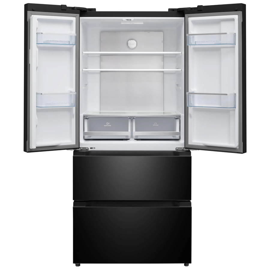 Холодильник MEFERI MFR83Black IX Total no frost french door comfort