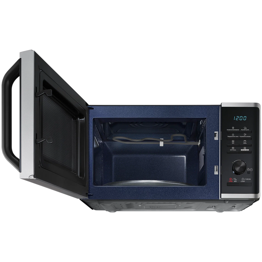 Микроволновая печь Samsung MG23K3515AS/BW серебристый/черный