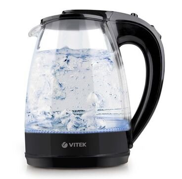 Электрочайник Vitek VT-1122 1.7л. 2200Вт корпус: стекло/пластик