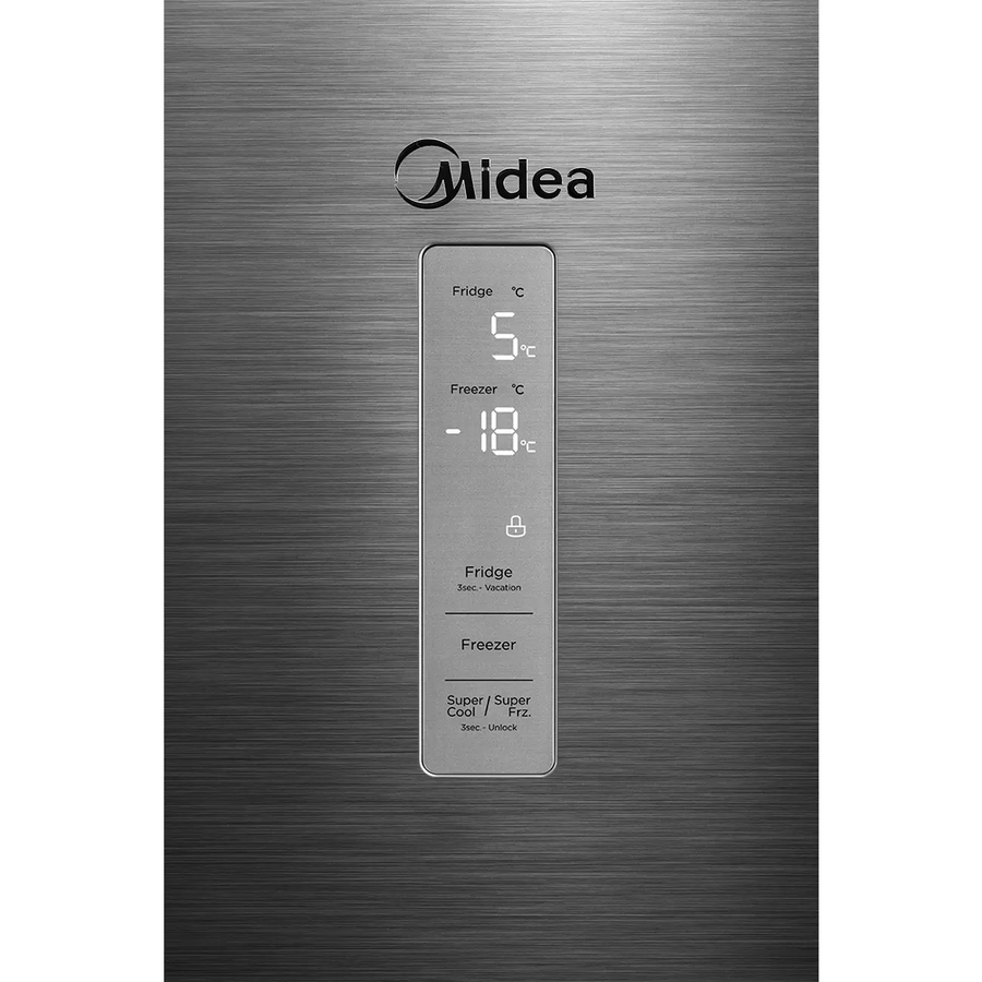 Холодильник Midea MDRB471MGF46O 2-хкамерн. серебристый