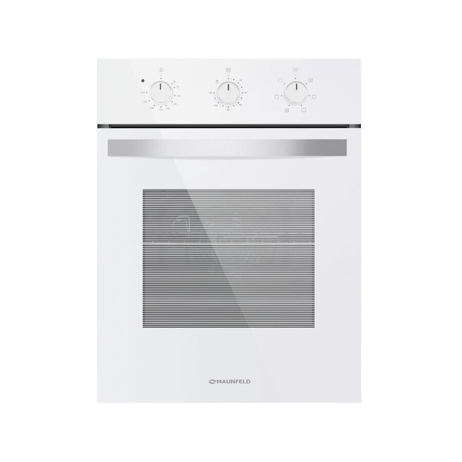 Духовой шкаф Maunfeld EOEC516W белый/серебристый