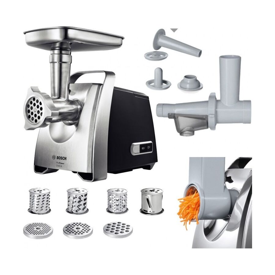 Мясорубка Bosch MFW68660 2200Вт черный